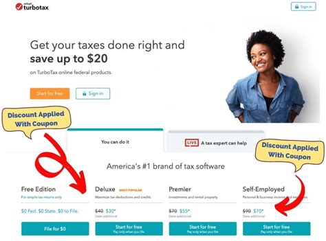TurboTax Discount Codes .
